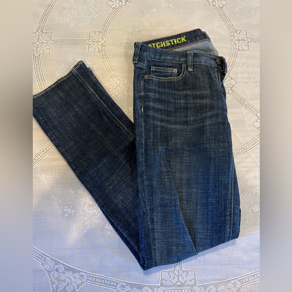 JCrew Matchstick Stretch Jeans, Straight Leg, EUC, Size 29R - Picture 3 of 7